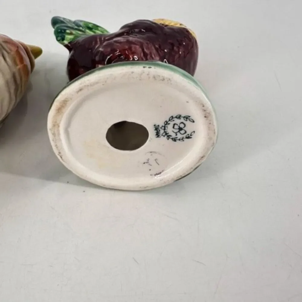 Vintage Rooster &‎ Hen Salt & Pepper Shakers plus bonus Made in Japan